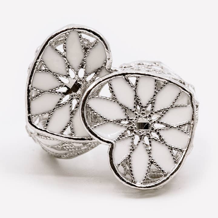 ANILLO DOBLE CORAZÓN AJUSTABLE para venta al por mayor de MINA MINA