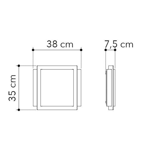 Gruppo F.T - Vente Appliques - plafonnier RIGHE6