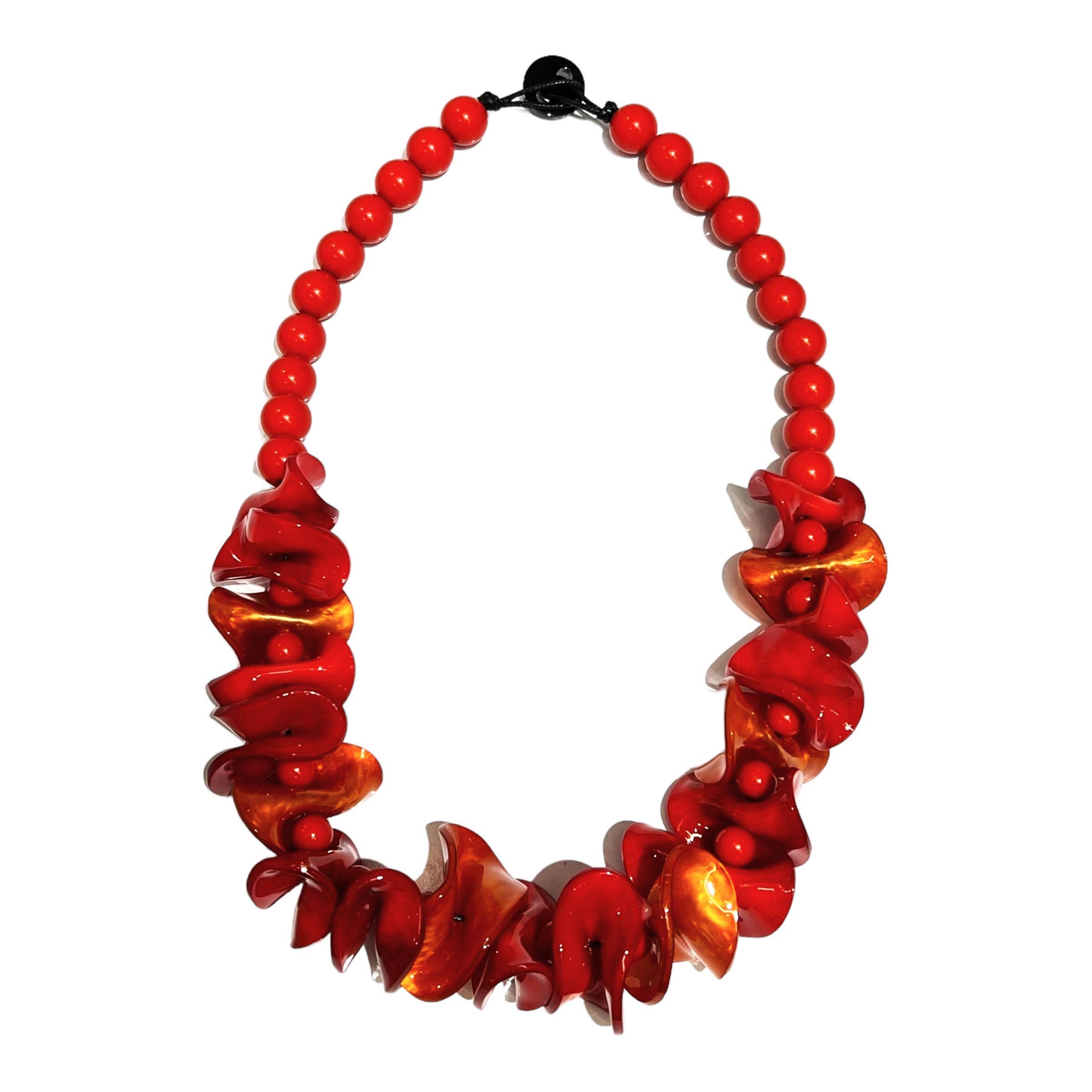 AMORINO SRL - Vente Collier de perles - Collier long en acrylique - FT23176E7834