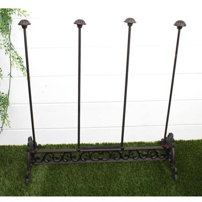Wrought Iron Boot Holder+ for wholesale by Langs