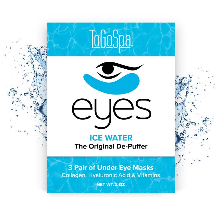ToGoSpa - Wholesale Eye Treatment Mask - EYES: Ice Water The De-Puffer - 3 pack2