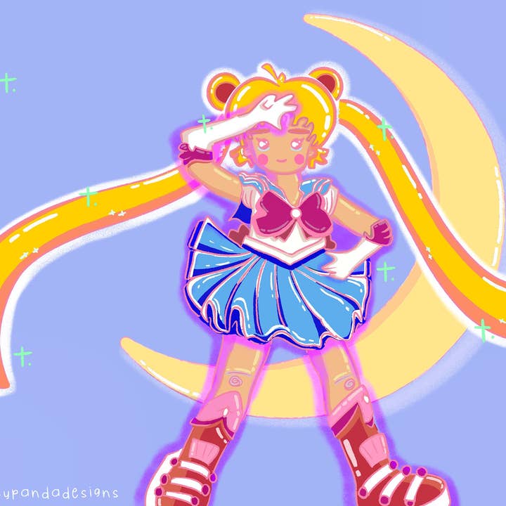 space guardian (stampa artistica) per la vendita all'ingrosso da parte di heypandadesigns