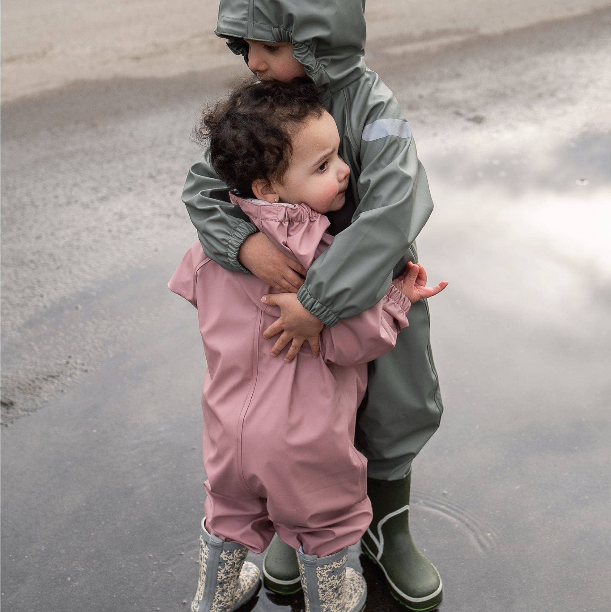 Perlimpinpin – wholesale Rain suit – Kids – Rainwear one-piece suit - Peony8