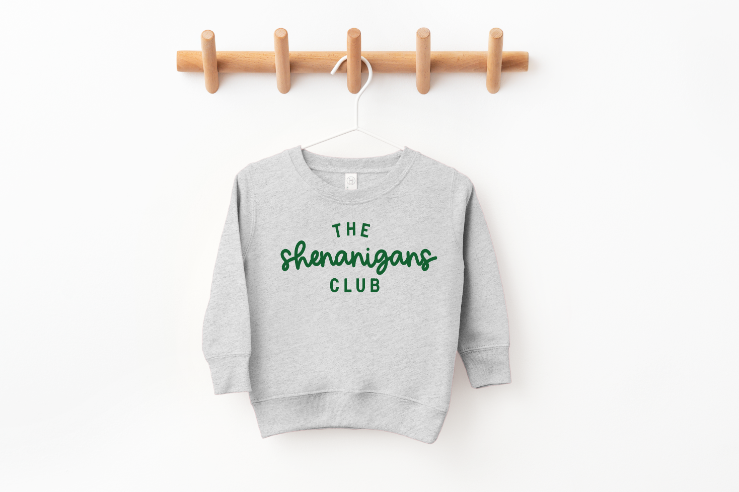 SBG Co. - Wholesale Sweatshirt - Kids - The Shenanigans Club Sweatshirt - St. Patrick's Day Kids0