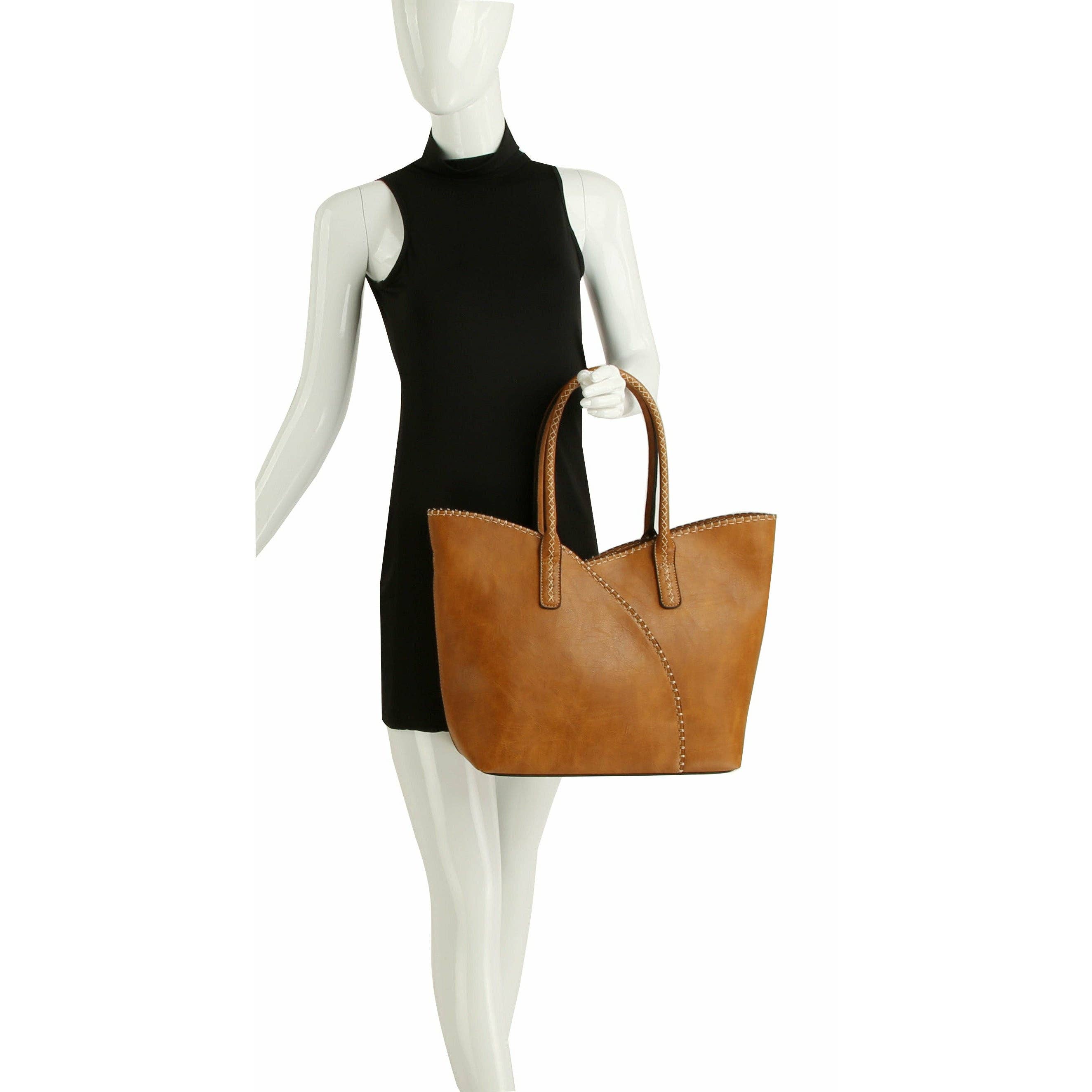 Handbag Factory Corp – Großhandel Satchel – Damen – Damen Schultertasche Handgle Satchel14