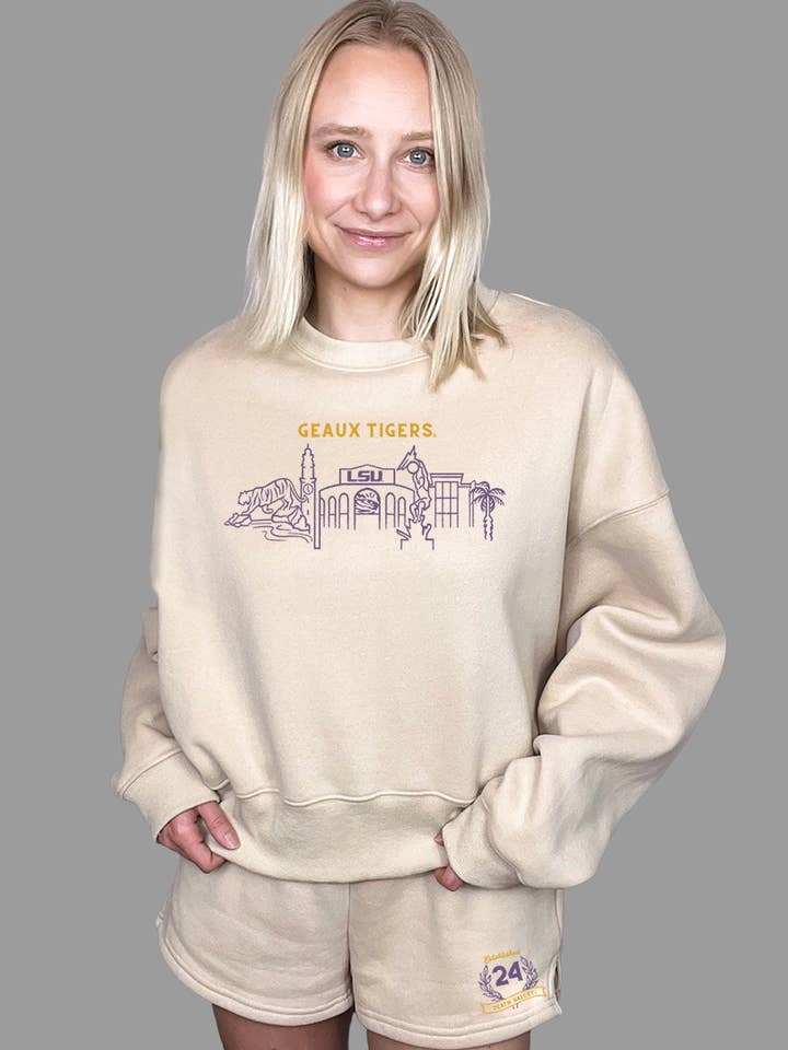 Conjunto de Camisola da Louisiana State University por atacado de Rivalry Runway