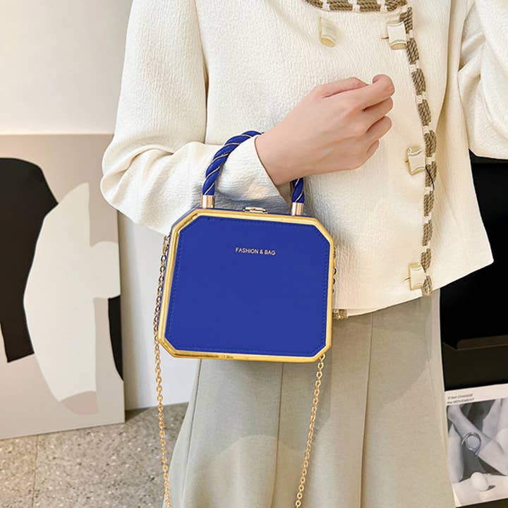 ACCITY - Wholesale Top Handle Bag - Women's - FASHIONABLE CHAIN DINNER BAG_CWAB1573