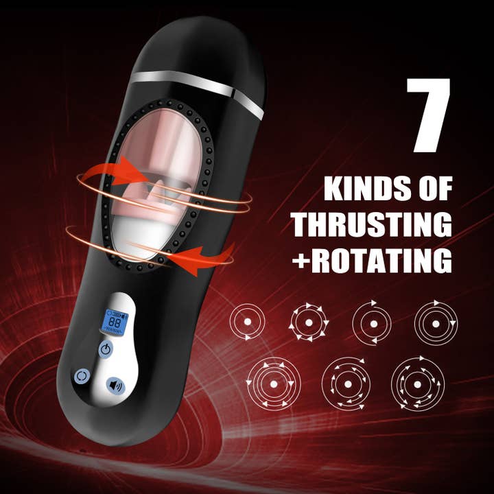 Playful Toy Wholesale - Wholesale Sex Toy - Male Automatic Telescopic Rotation Masturbation Cup