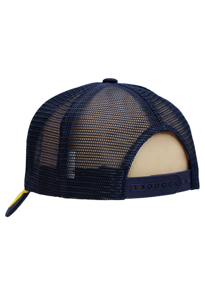 Cap Zone - Venta al por mayor Gorra trucker - Unisex - Gorra camionera Cap Zone Captain Oak Leaf de cinco paneles con espuma2