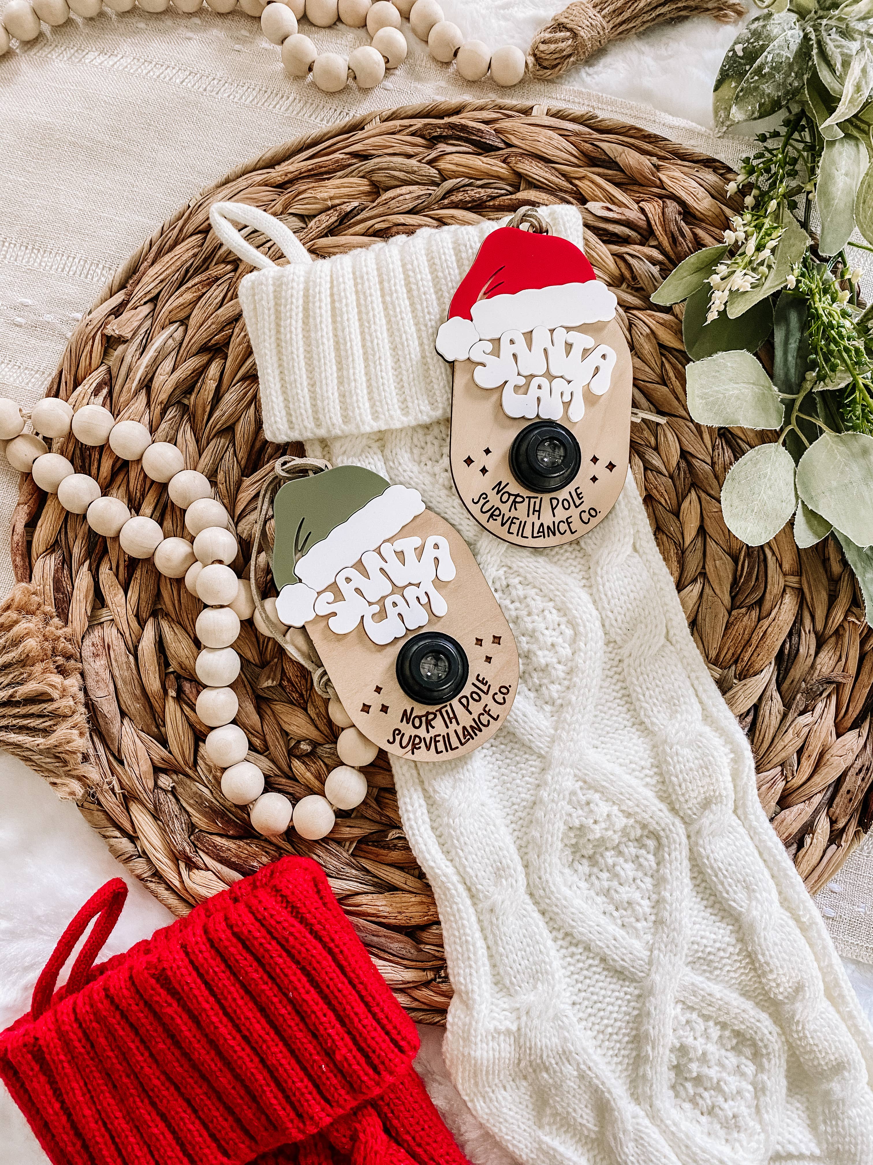 Claire and Bella - Wholesale Ornament - Santa Cam Christmas Ornament 2