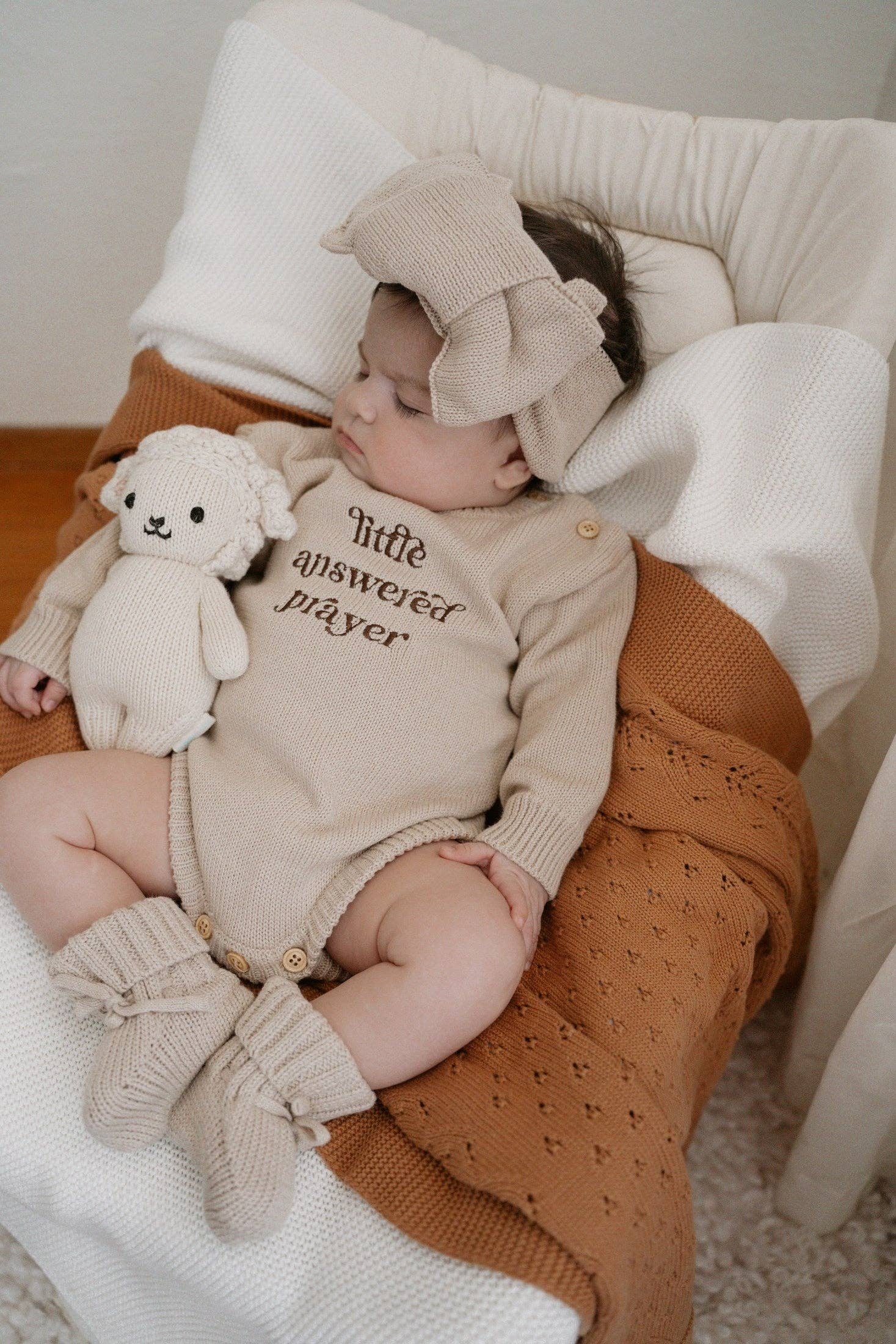 Brave Little Lamb the Label – Engroshandel Romper - Baby – Lille Besvaret Bøn Romper | Sten1