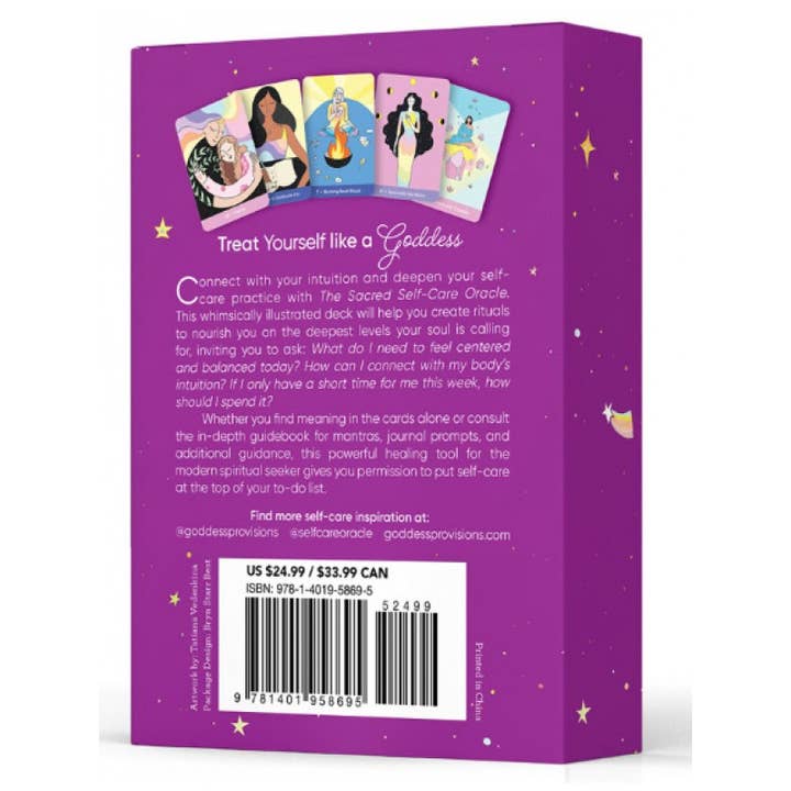 Microcosm Publishing & Distribution - Wholesale Tarot/Oracle Card - Sacred Self-Care Oracle: A 55-Card Deck and Guidebook3