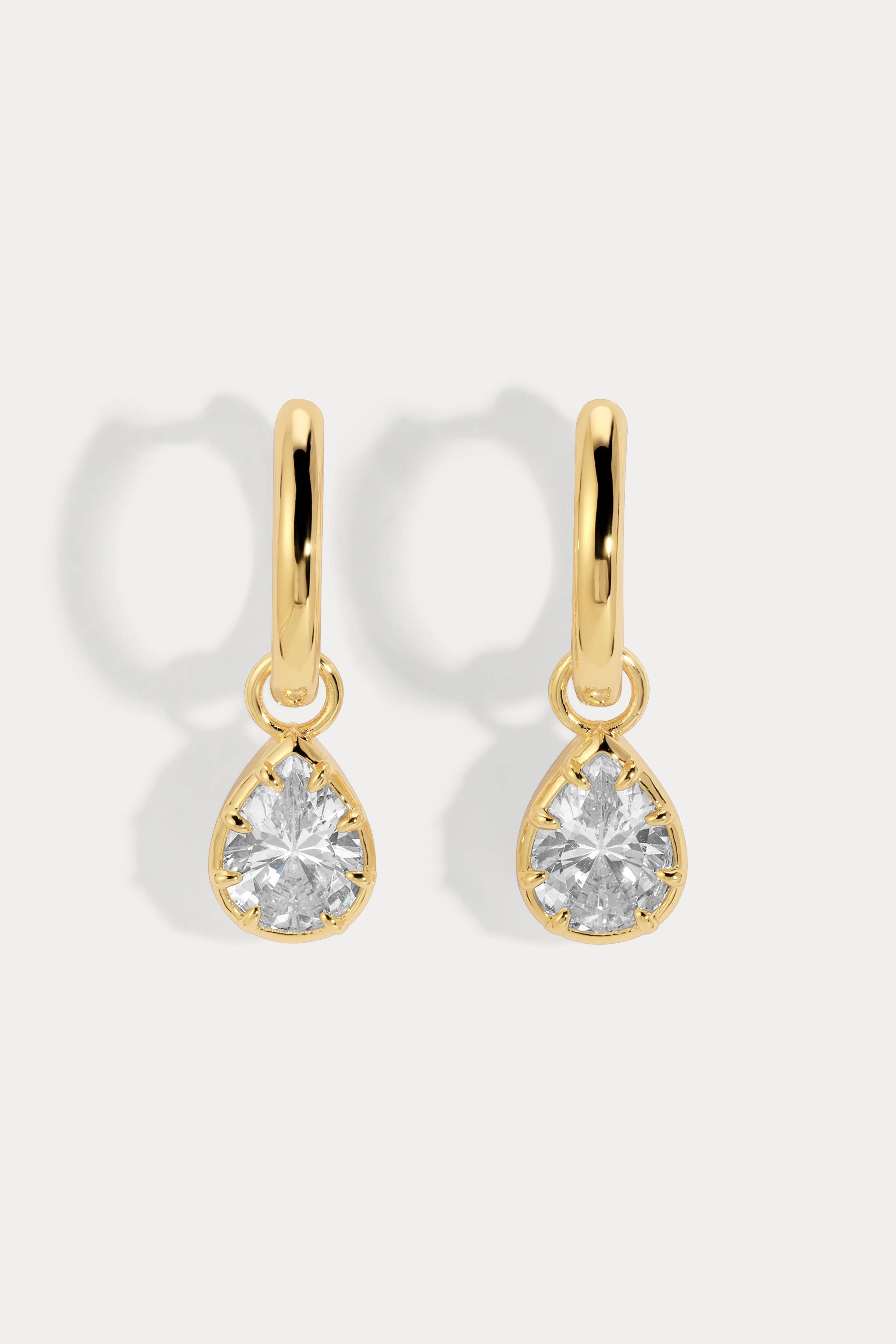 Lili Claspe - Wholesale Dangle Earrings - Estelle Pear Drops8