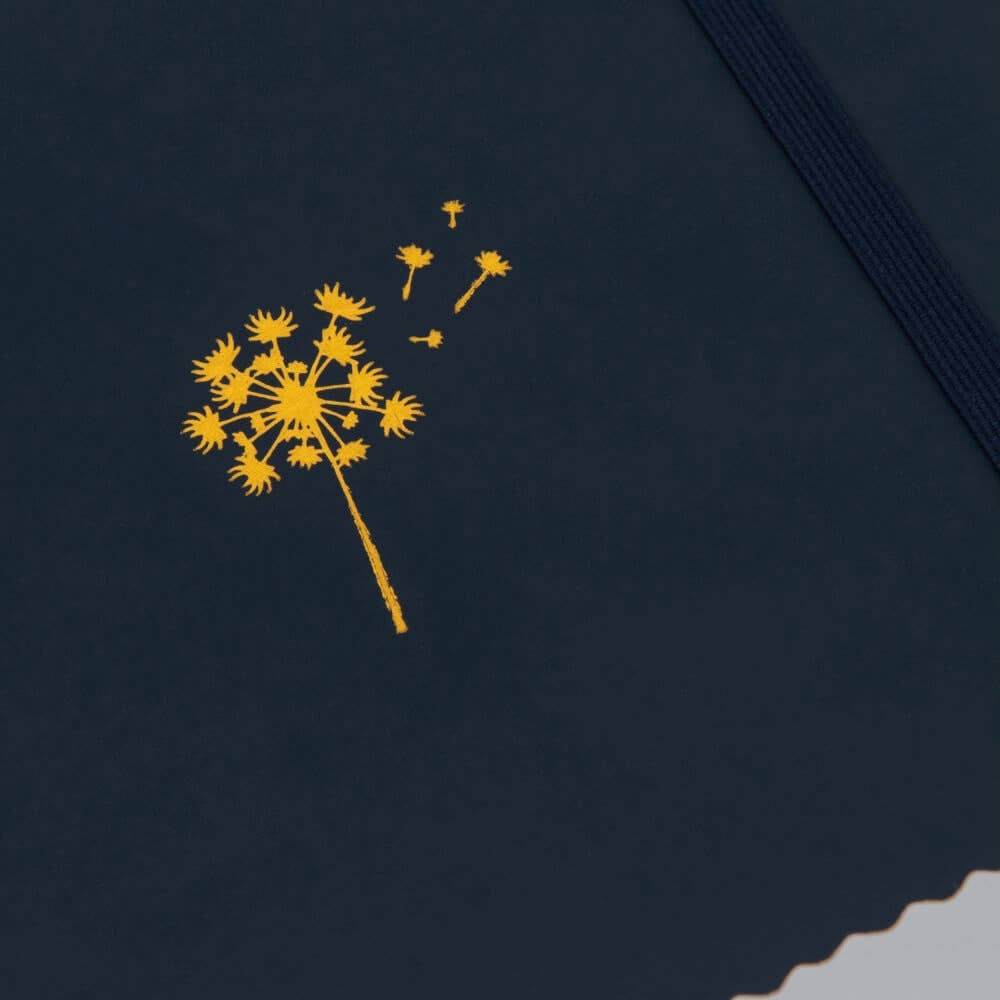 Yop & Tom | Journals, Notebooks & Planners - Vendita all'ingrosso Diari/agende - Quaderno A5 a griglia puntinata con emblema di soffione1