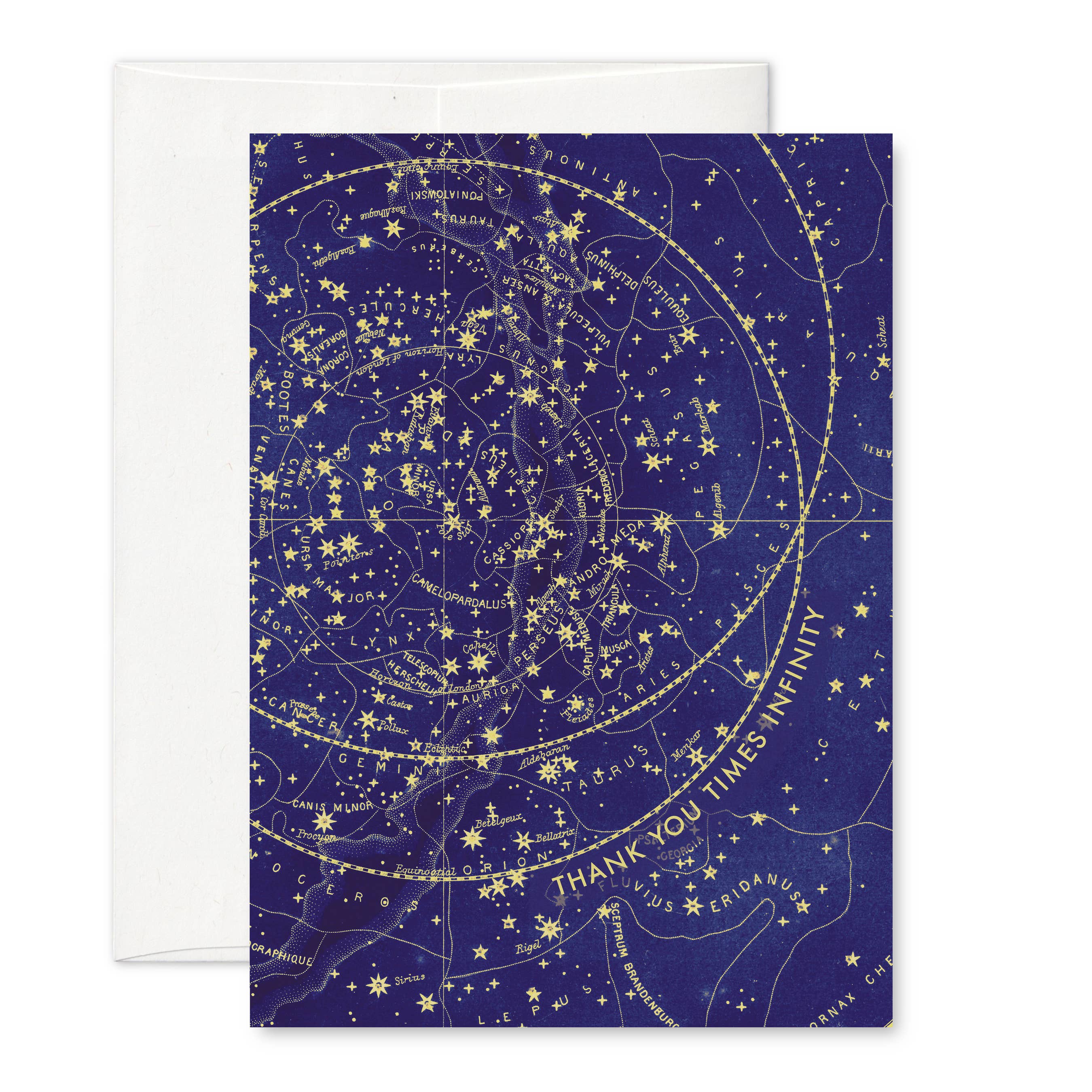 Pictrix Design - Wholesale Thank You Card - "Thank you times infinity" A6 greeting card0