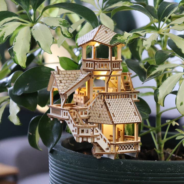 Tiny Treehouses - Wholesale DIY Craft Kit - Forest Cottage13