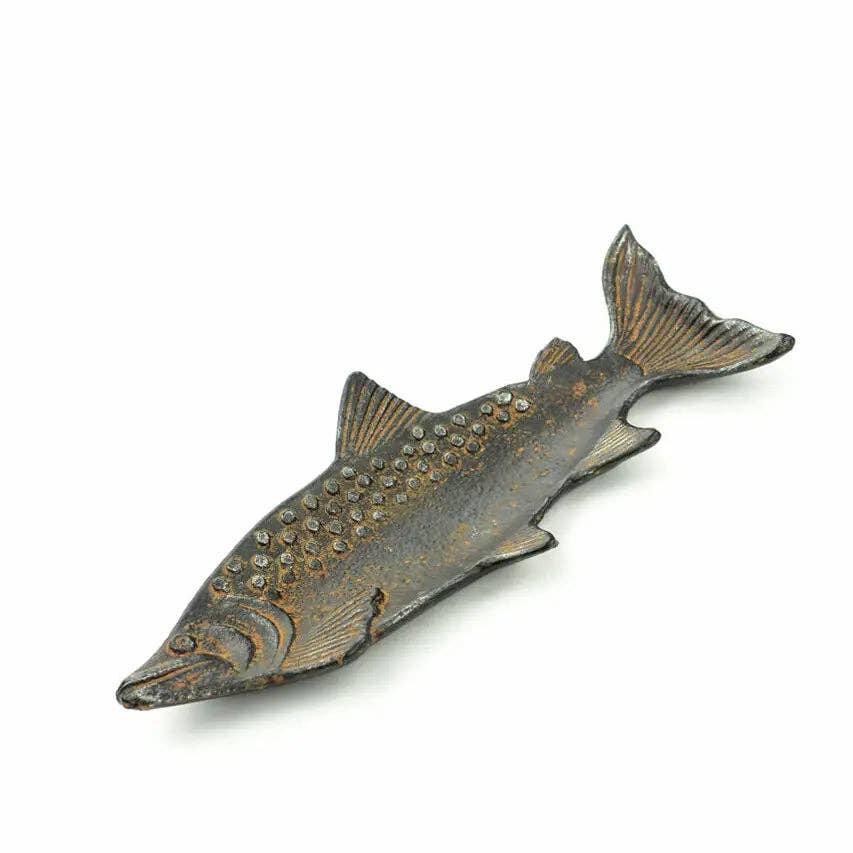 Vagabond Vintage - Wholesale Decorative Plate/Dish/Bowl - Cast Iron Fish Dish1