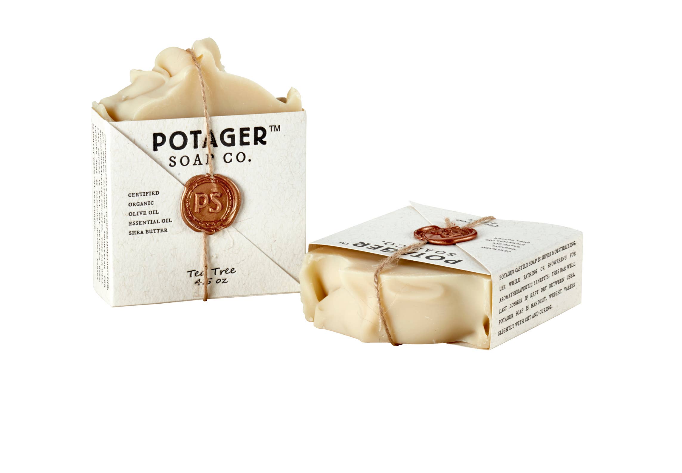 Potager Soap Company - Wholesale Bar Soap - Tea Tree Soap | Wrapped – Fresh, Bold & Gift-Ready1