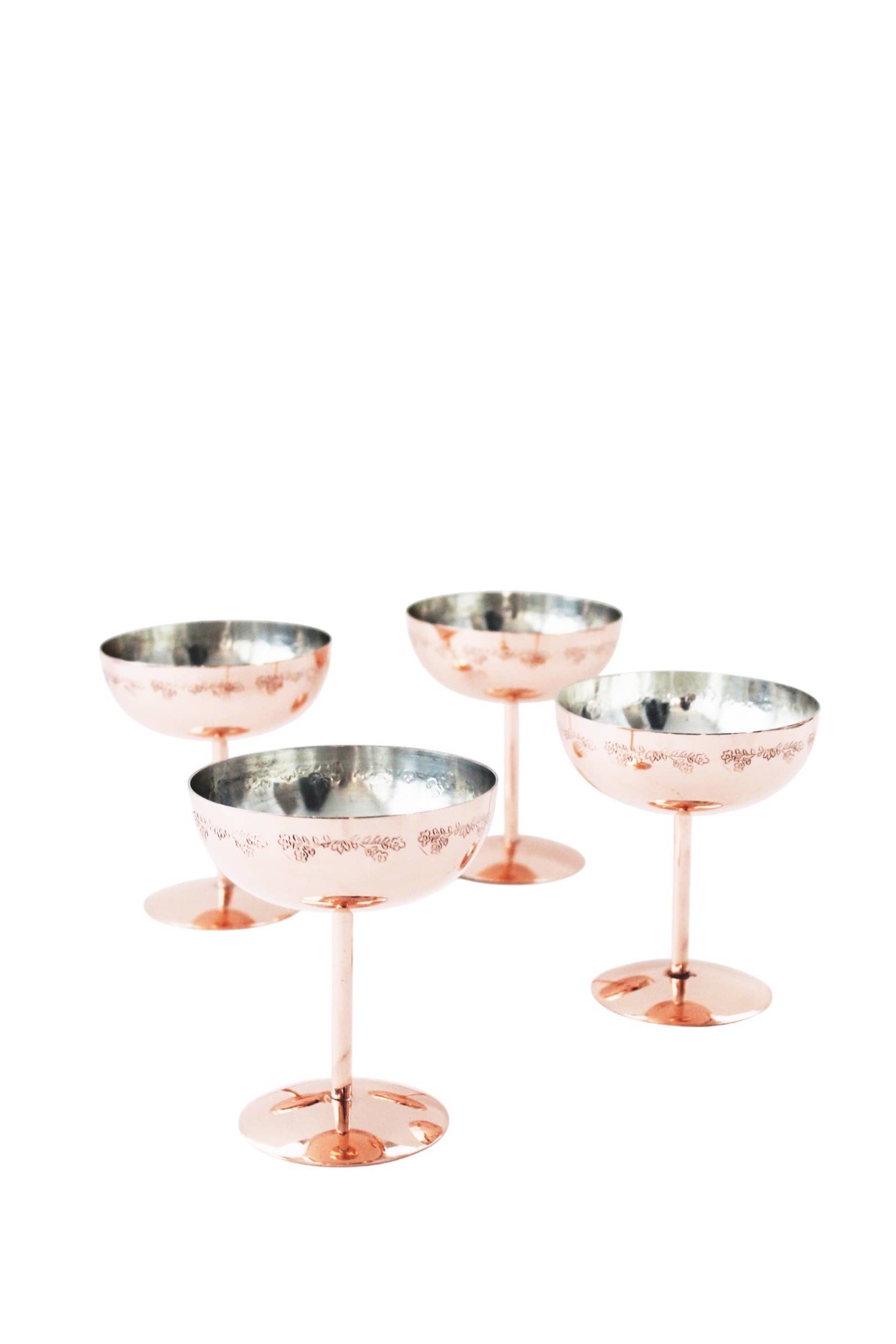 Coppermill Kitchen LLC - Wholesale Cocktail/likeur glas - Coppermill Kitchen Vintage geïnspireerd coupéglas