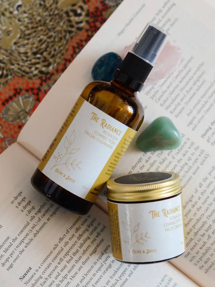 The Radiance | Soins naturels pour la peau rosacée pour la vente par Olive and Joyce