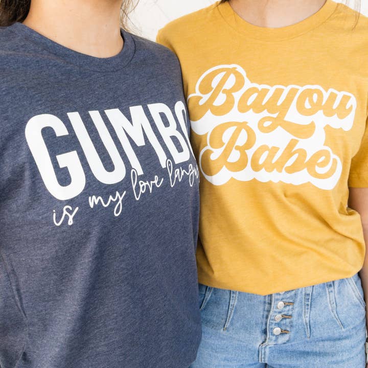 Pelican Provision Co. - Vente T-shirt sérigraphié – femme - Tee-shirt Bayou Babe2