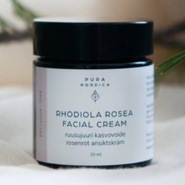 Rhodiola Rosea Gesichtscreme 30 ml für den Großhandel von PURA NORDICA