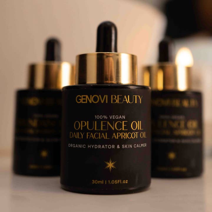 Opulence Oil | Daily Facial Apricot Oil for wholesale by Genovi Beauty