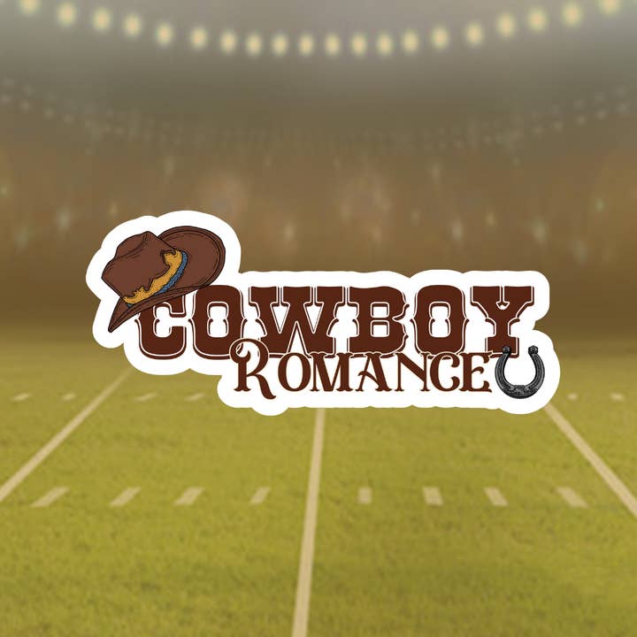 Cowboy Romance Sticker for wholesale by Messterpieces