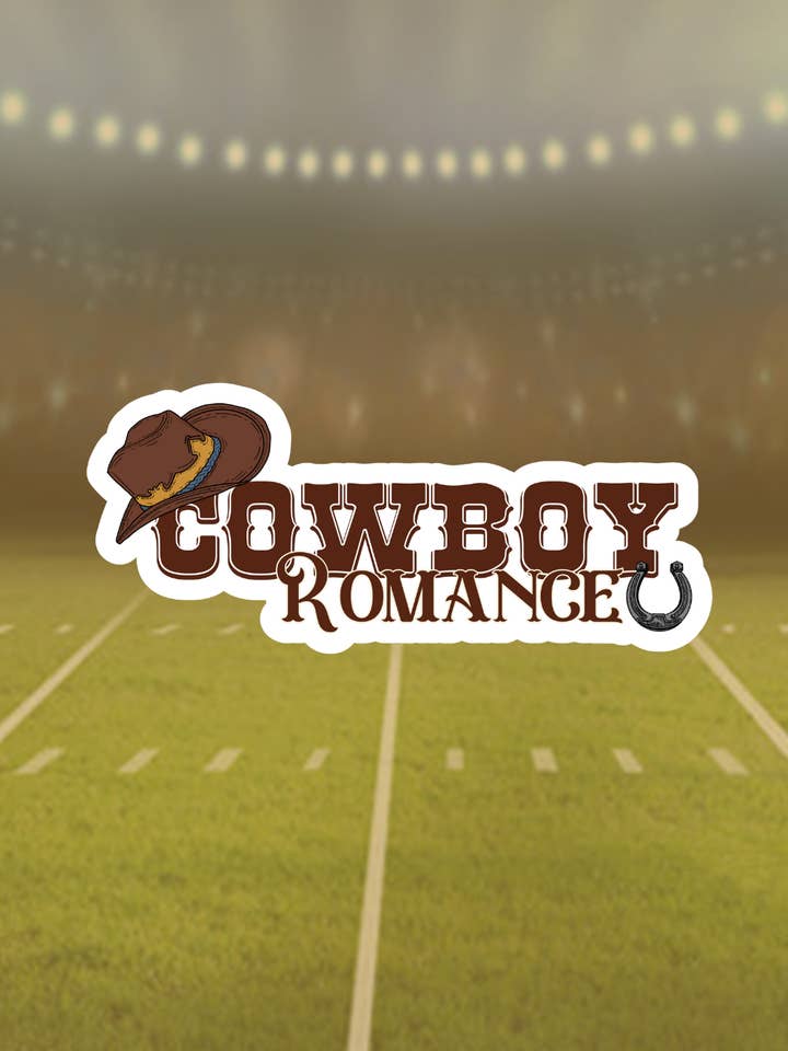 Cowboy Romance Sticker for wholesale by Messterpieces
