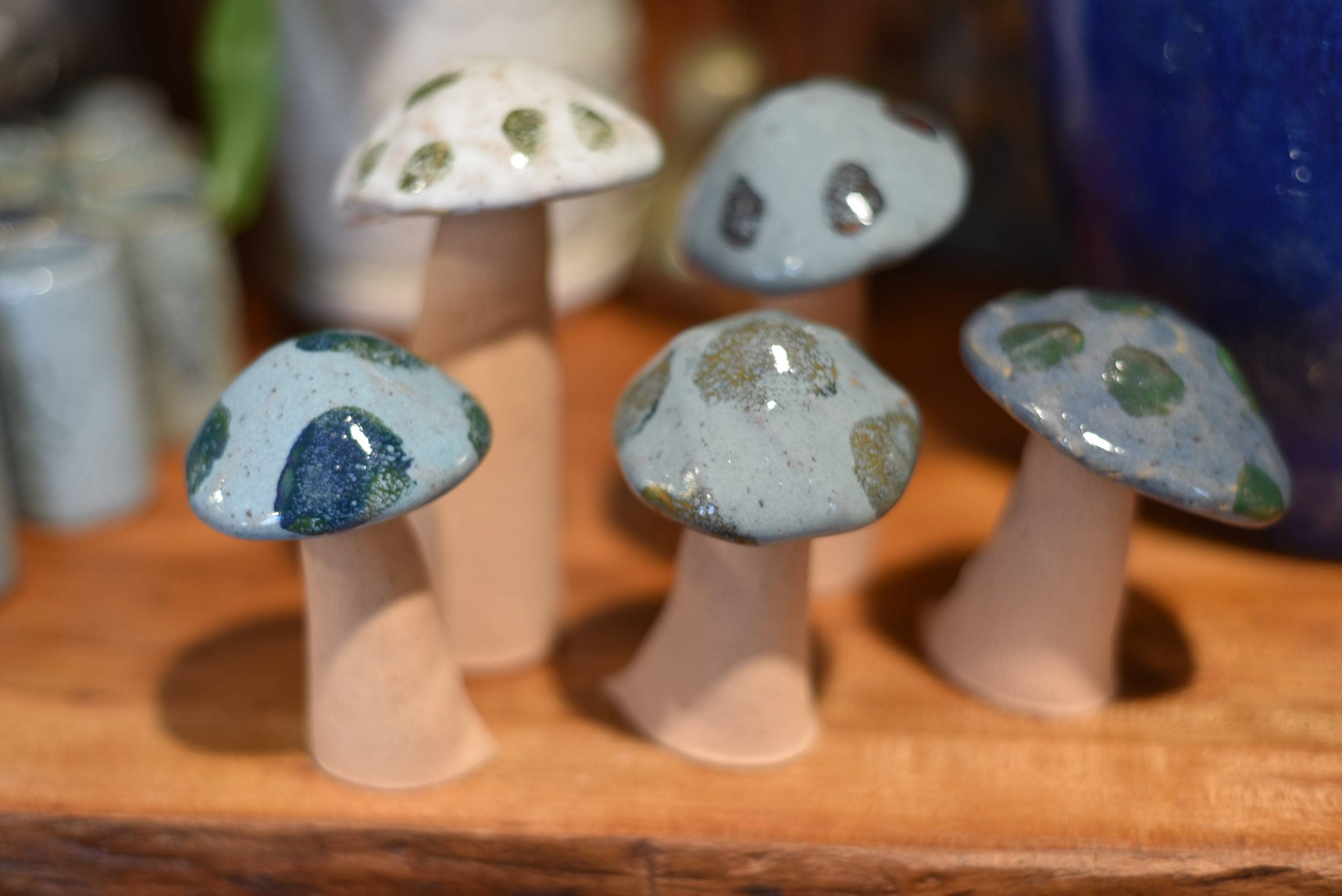 Mud & Maker – wholesale Dekorativt bordsobjekt – Whimsy Svampar - 5-7"0