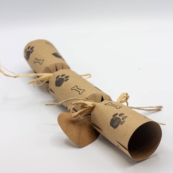 DIY Christmas Cracker for Dogs (2 Crackers) for wholesale by Eco Pet Parcel
