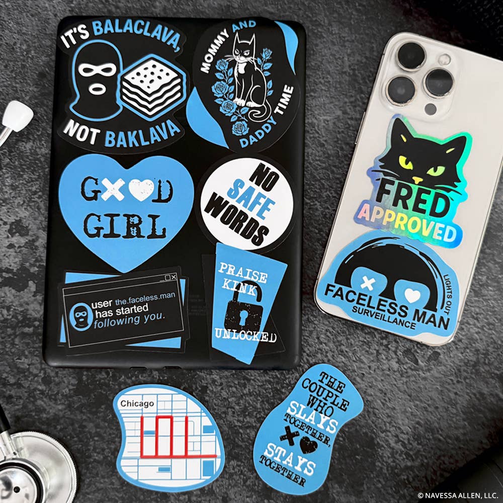 Conquest Journals - Vente Autocollant - (10-Pack) Autocollants Lights Out1