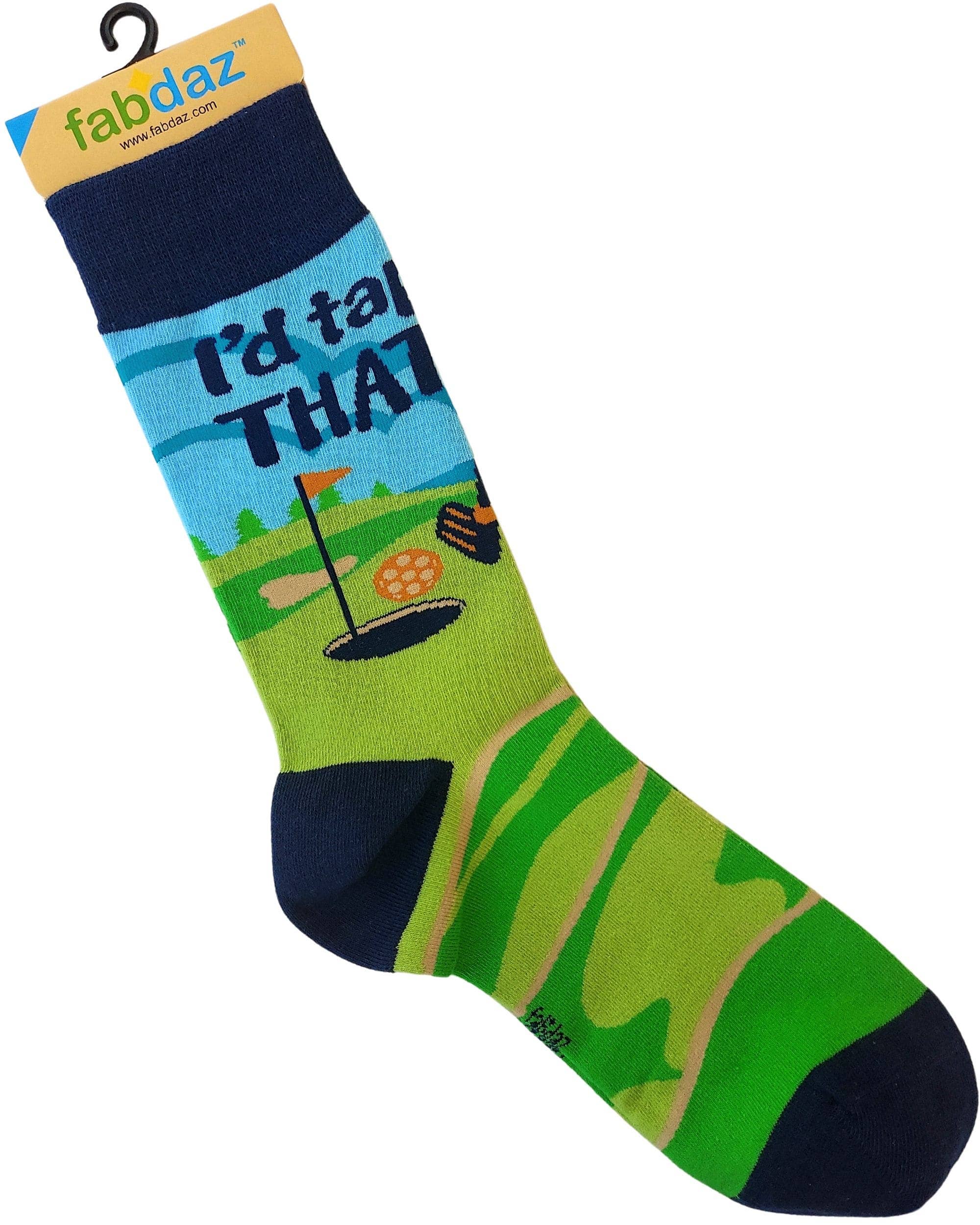 Fabdaz - Wholesale Socks - Men's - I'd Tap That Men's Novelty Crew Socks3