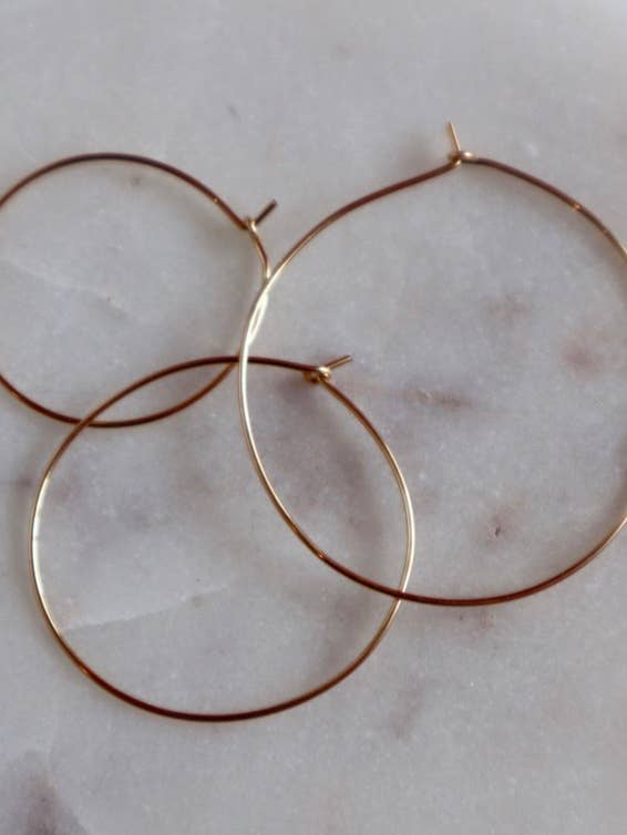 Oval Hoops for wholesale by Sari Rae