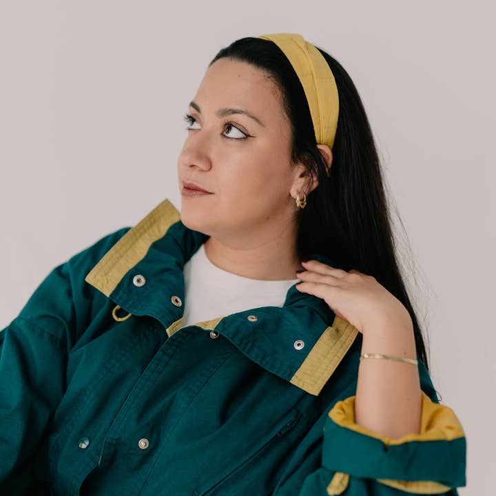 Nuevemi - Wholesale Fashion Headband - Women's - Headband - Mustard Turban2