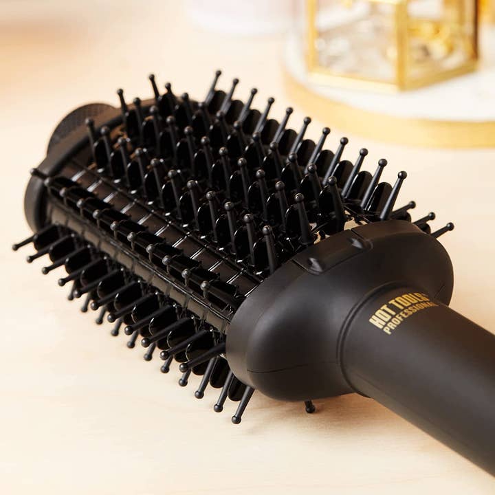 iTech361 - Wholesale Hair Brush/Comb - HOT TOOLS Pro Artist Black Gold Heated Hair Styling Brush