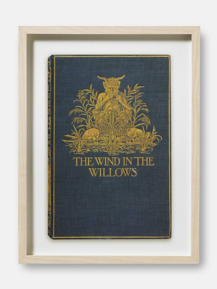 The Wind in the Willows by Kenneth Grahame Book Cover Print for wholesale by The Curious Desk