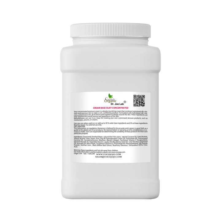 Coco jojo - Wholesale Facial Moisturizer - Cream Base Concentrated Silk