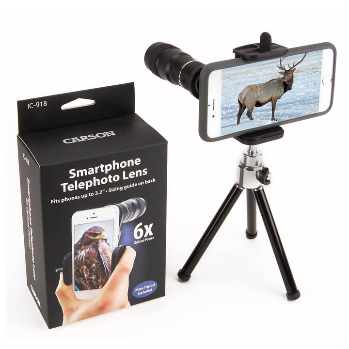 Carson 6x18mm Telephoto Lens Kit for Smartphones for wholesale by Carson UK