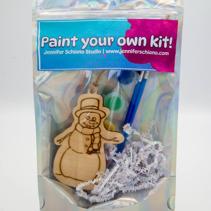 Jennifer Schiano Studio - Wholesale DIY Craft Kit - Paint Your Own Kit: Christmas Ornaments11