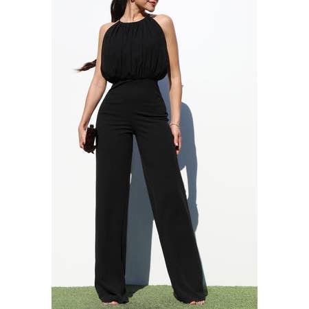 Esmeray Clothing – wholesale Jumpsuit - Dam – ELEGANT HALTER PERFECTION BYXDRESS4