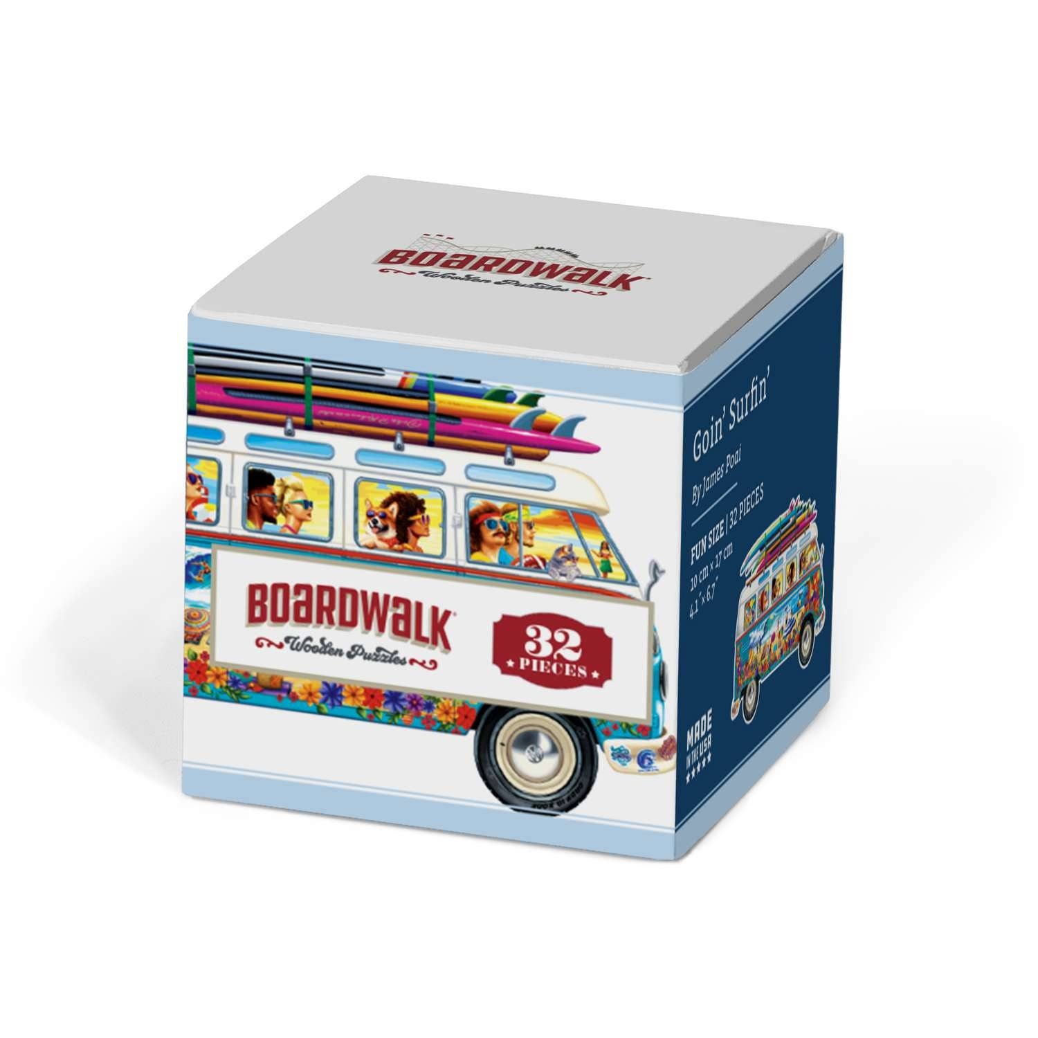 Boardwalk Puzzle Company - Vente Puzzle – adulte - Goin' Surfin' - Fun Size2