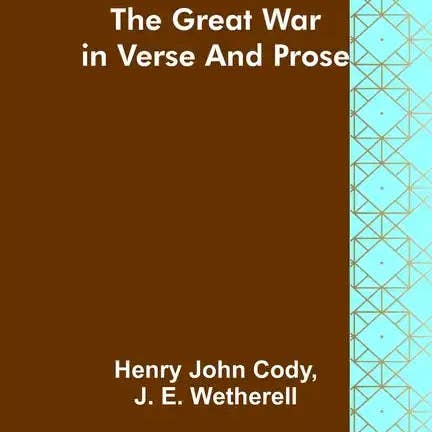 Books by splitShops - Wholesale Book - Adult - The Great War in Verse and Prose - Paperback