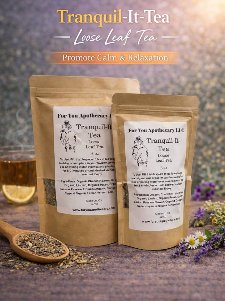 Thé Tranquil-It-Tea pour la vente par For You Apothecary LLC