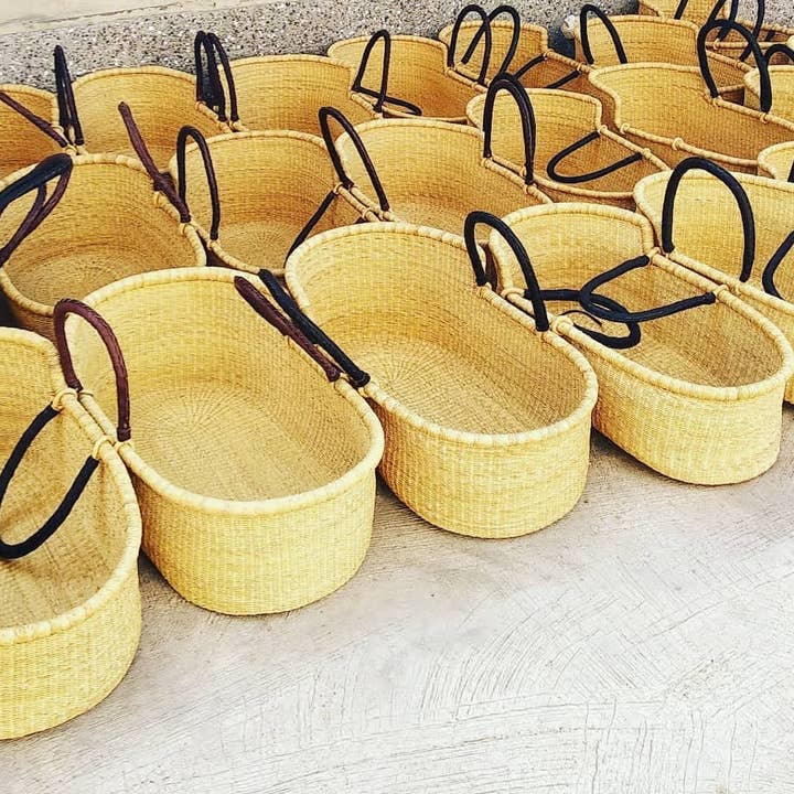 African Heritage LLC - Vente Berceau – bébé - Panier, bassinet et nid Moses, faciles à transporter2
