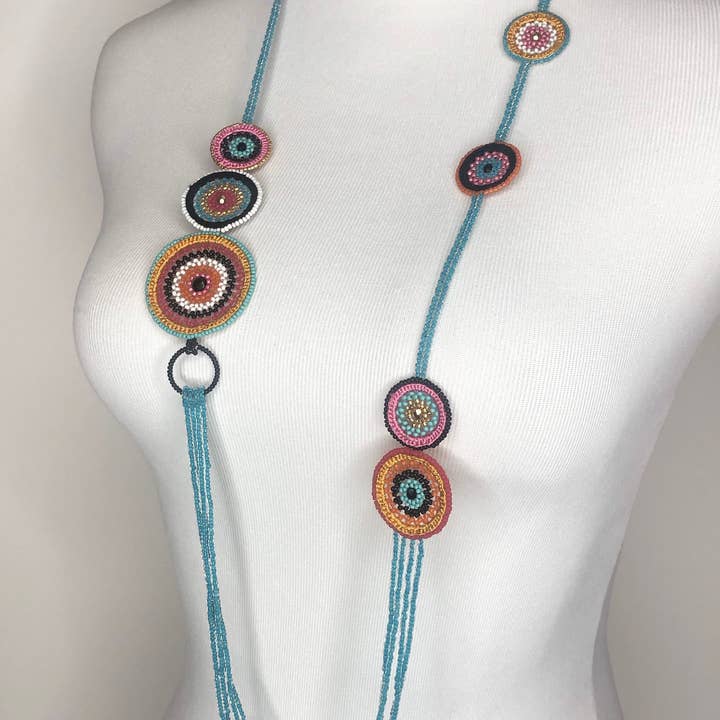 Collier tendance perlé-PUCCI pour la vente par KVZ Designs
