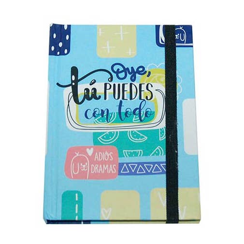 A6 NOTEBOOK 'YOU CAN HANDLE ANYTHING' for wholesale by Aktual / Dekora Import S.A