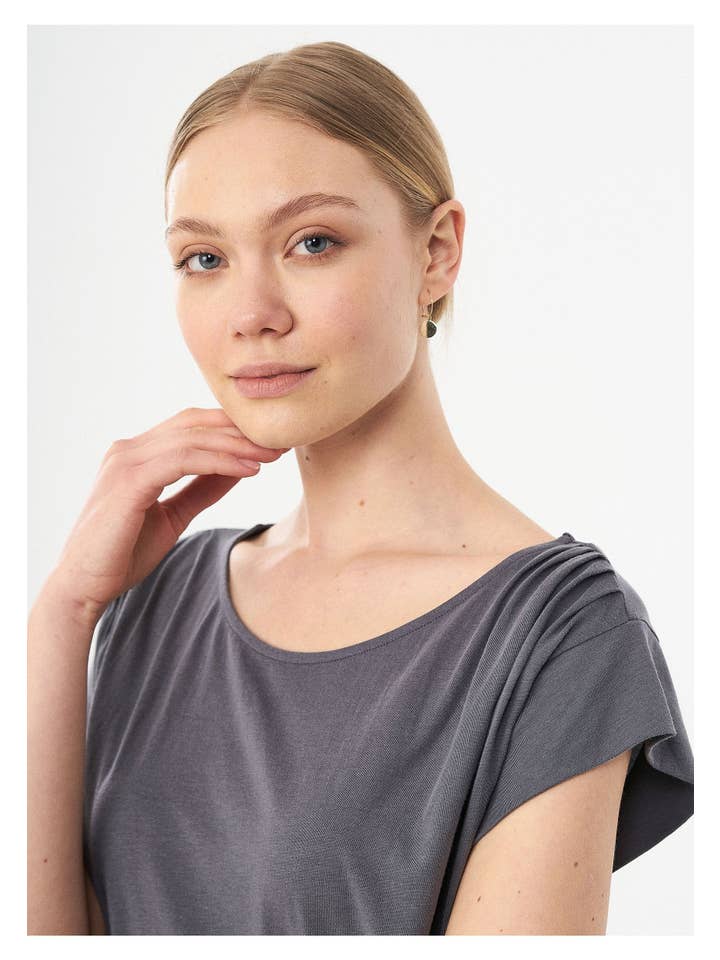 ORGANICATION - Wholesale Dress - Women's - Jerseykleid aus TENCEL™ Lyocell und Bio-Baumwolle3