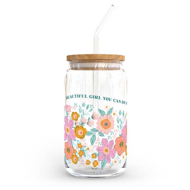 Clairmont & Co - Wholesale Drinking Glass/Cup - Drinkware, Gifts for Friends, Faith, Cold Brew Coffee Glass