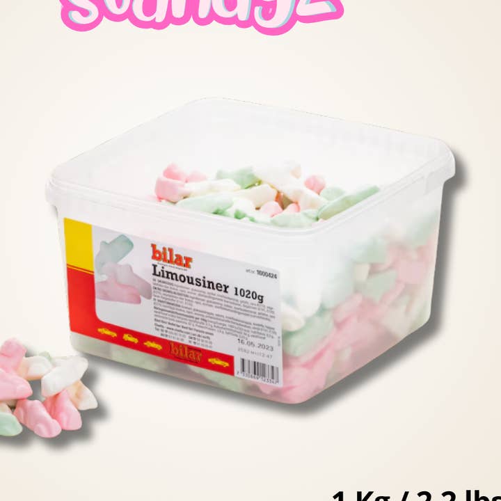 Ahlgrens Bilar Limousiner 1 kg for engroshandel hos Scandyz